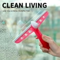 thumbnail image 7 of Qnjujn Window Glass Cleaner, Flexible Household Wiper for Bathroom Mirror Car Glass Tabletop, Ergonomic Handle Cleaning Tool, Fast Dry Streak Free Cleaner, Multipurpose Home Cleaning Brush, 7 of 7