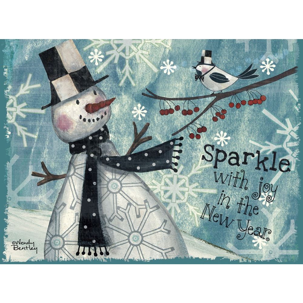 CLASSIC CHRISTMAS CARDS, SPARKLE