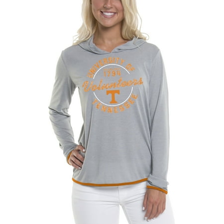 Tennessee Volunteers Crew Sweatshirt - Women's Gray Tennessee Volunteers Mason Block Pullover Hoodie