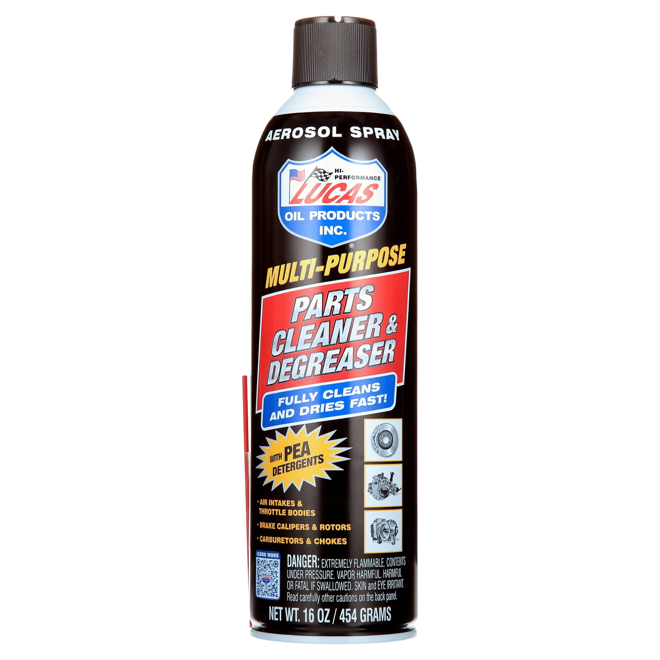 (24 pack) Lucas Oil 11115 Multi-Purpose Parts Cleaner and Degreaser Aerosol 16 Ounce