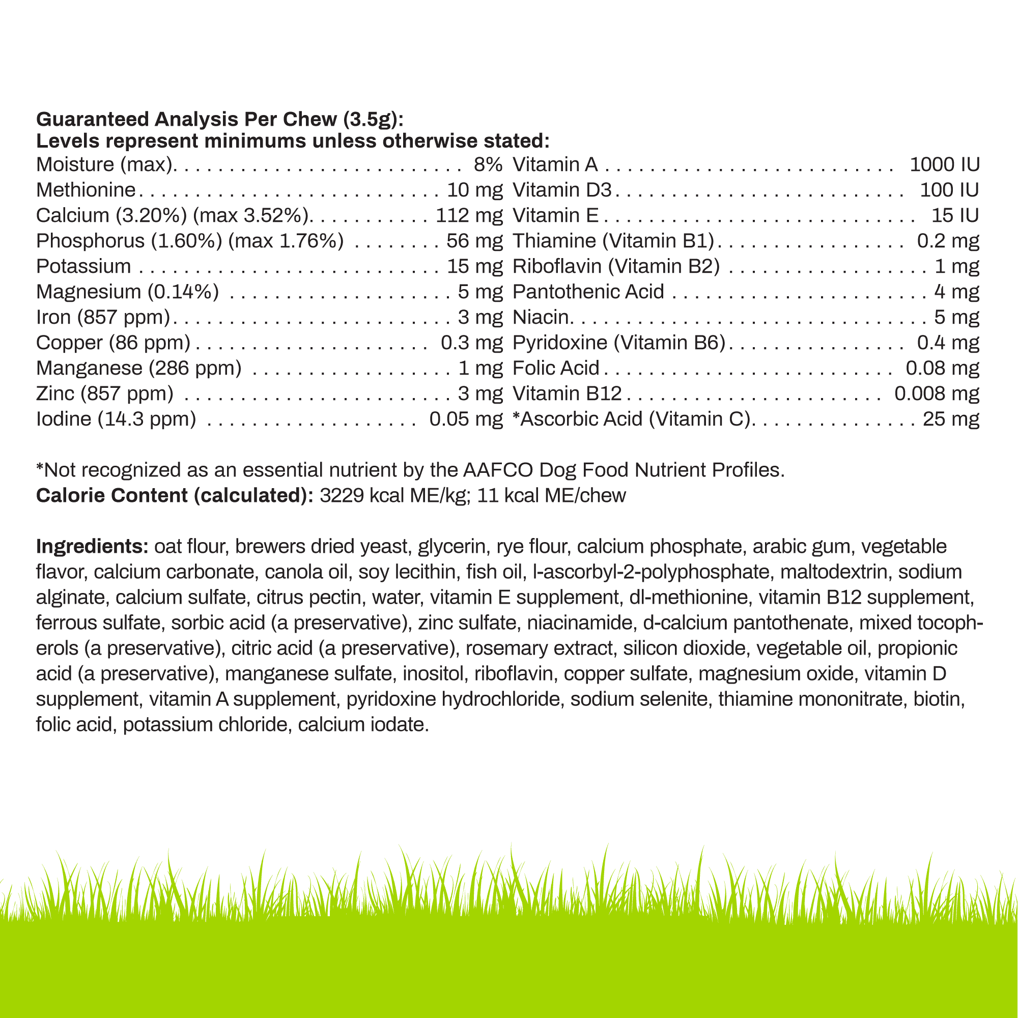 Pet Naturals Daily Overall Wellbeing Multivitamin Soft Chews for Dogs, Vegetable Flavor 30 Count Jar