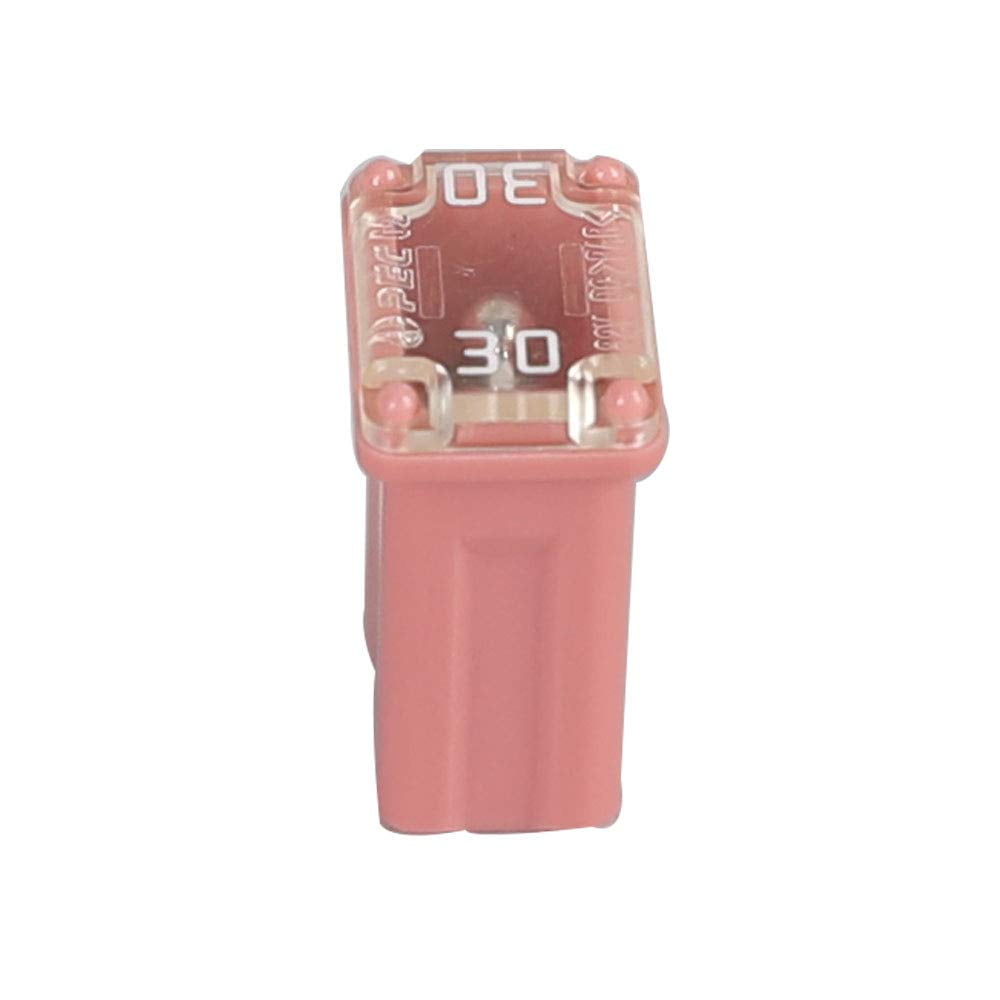 FiveEyes 30Pcs Mcase FMM Fuses Assortment 15 20 25 30 40 Amp Maxi Female Micro Cartridge Square Fuse