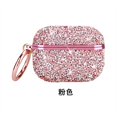 thumbnail image 1 of Aplicable AirPods pro 2 3 flash diamante auricular cubierta protectora electrochapado rhinestone manzana auricular shell cáscara dura, 1 of 4