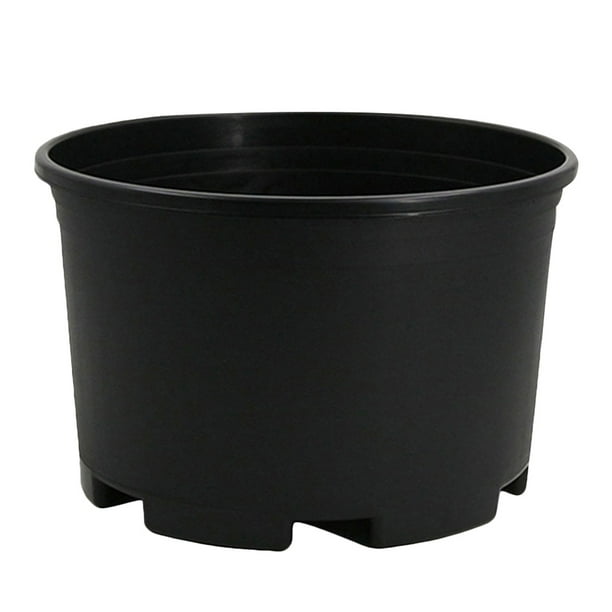 GOOHOCHY Maceta de plástico extragrande para jardinería, maceta portátil grande para plantas