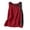 Red, variant on Women Sleeveless Vest Button Down Asymmetrical Round Neck Loose Fit Casual Summer Tops by Yigetop Coffee L