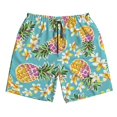 thumbnail image 5 of Goofa Cute Pineapples Printed Mens Swim Trunks Summer Quick Dry Short Beach Swimwear Bathing Suits-, 5 of 9