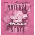 thumbnail image 2 of Arkansas Cute State Flower Souvenir Women's Plus Size Graphic Tee Brisco Brands 3X, 2 of 4