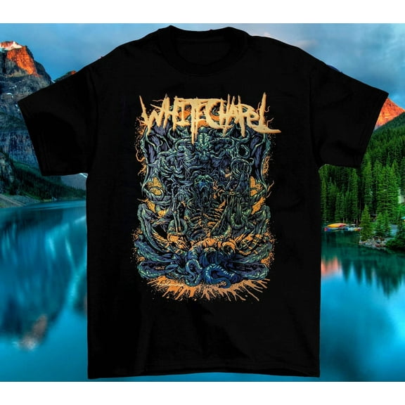 WHITECHAPEL New Type System Black All Size Gift Shirt