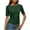 Army Green-07, variant on Mittory Womens Basic Tees Summer Short Sleeve Shirts Slim Fit Tight T Shirt Going Out Tops