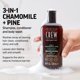 thumbnail image 3 of Champú, acondicionador y gel de baño 3 en 1 Chamoline Plus Pine de American Crew para hombres, 33,8 oz, 3 of 8