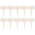 thumbnail image 1 of Kiplyki Wholesale Wooden Sign Creative Gardening Plant Label Can Write Insert Ground 10PCS, 1 of 8