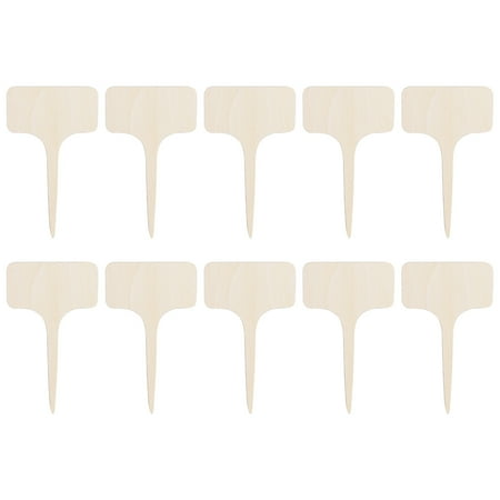 

WOXINDA Can Sign Gardening Wooden Write Ground Insert Label 10PCS Creative Patio Lawn & Garden