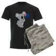 thumbnail image 6 of CafePress - Koala Australian Flag Men's Dark Pajamas - Men's Dark Loose Fit Cotton Pajama Set, 6 of 7