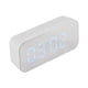 thumbnail image 2 of Altavoz Bluetooth con despertador, altavoz inalámbrico portátil multifuncional de alto volumen para exteriores y hogar, color blanco, 2 of 15