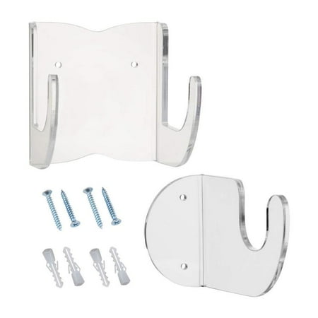 

Acrylic Wall-mounted Guitar Hanger Set Guitar Storage Wall Hook Easy to Install