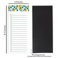 thumbnail image 2 of Inkdotpot Pack of 6 Funny Magnetic Dry Erase List For Fridge, Wipe Clean w/ NoStain, Quick Notes Shopping & Grocery List Whiteboard for Fridge, 8.75" x 3.8"(Fruits), 2 of 6