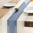thumbnail image 6 of Boho Table Runner 72 Inches Long Boho Macrame Table Runner for Home Decor Farmhouse Style Table Runner with Tassels for Party Bohemian Rustic Bridal Shower Dining Decor (12x72 Inches), 6 of 6