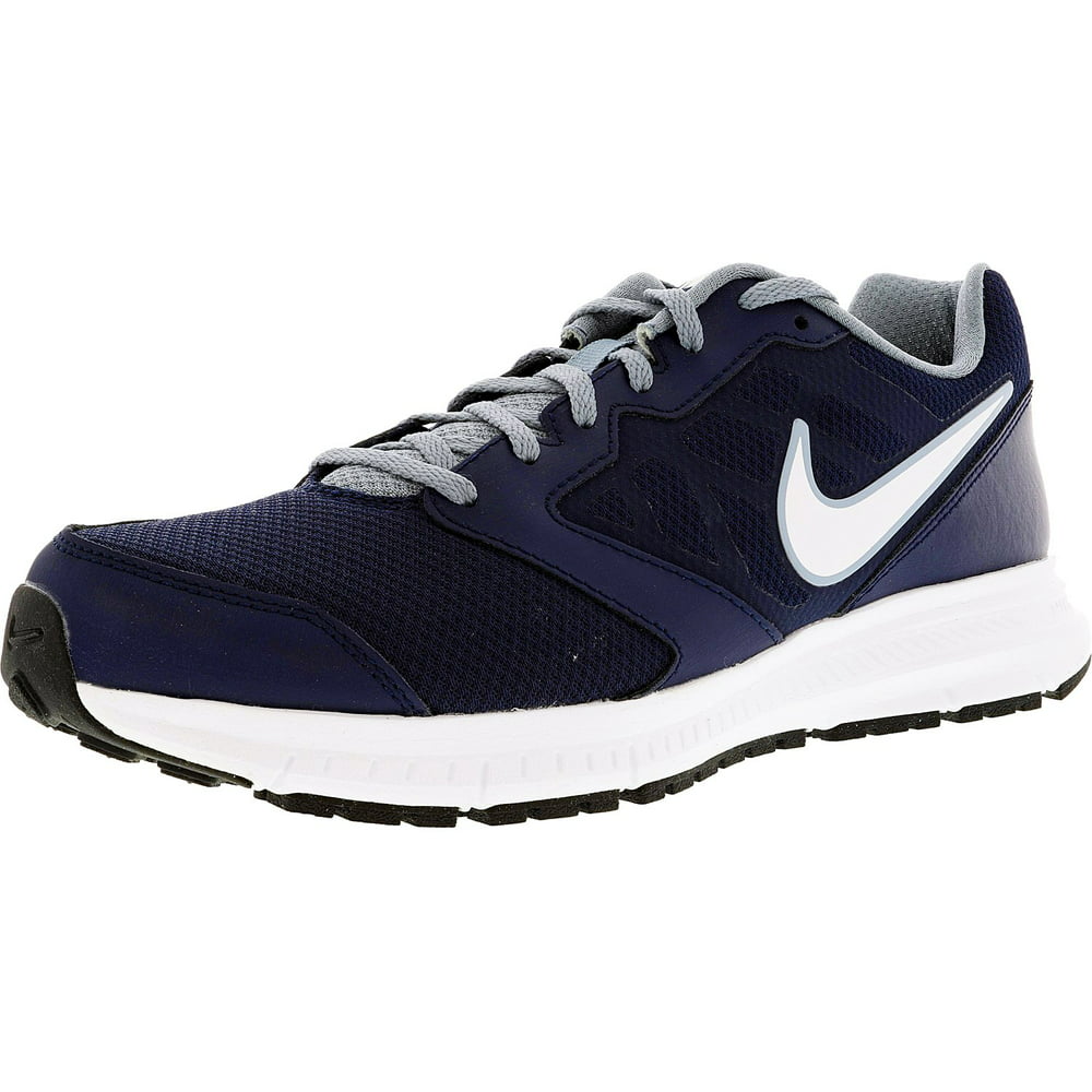 Nike Men's Downshifter 6 Midnight Navy/White/Magnet Grey Ankle-High ...