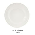 thumbnail image 6 of Mainstays Darby 12-Piece Stoneware Dinnerware Set White, 6 of 11