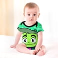 thumbnail image 4 of Teen Titans Go Baby Boy Girl Short Sleeve Romper Clothes Bodysuit Baby Summer One Piece Jumpsuit, 4 of 8