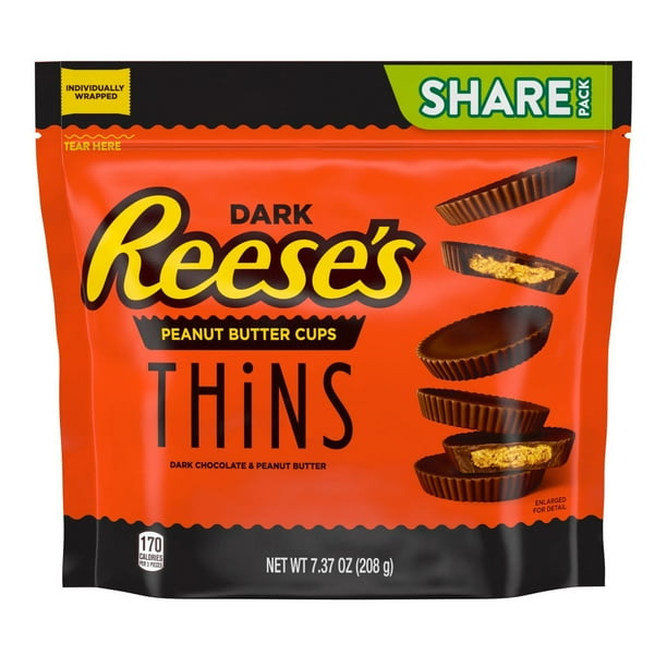 Reeses Dc Pb Thins 7.37oz