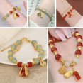 thumbnail image 7 of Lucky Red Bead Bracelet With Peanut Decor For Women Exquisite Chinese Blessing Bracelet Day Jewelry Pendant Valentine, 7 of 7