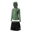thumbnail image 5 of ZACPNCV Womens Yoga Workout Set 5 Piece Quick Dry Top Vest Shorts Jacket Pants Running Gym Activewear Bundle, 5 of 5