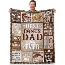 Gift for Husband Blanket, Husband Valentine Gift Throws Blanket from Wife, Wedding Gifts for Husband, Father's Day Birthday Presents for Husband Ultra-Soft Blanket 50x60 Inch