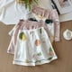 thumbnail image 2 of Pantalones cortos de dormir con estampado de limón para mujer, ropa de dormir de verano, bonita ropa de casa de estilo coreano, ropa de habitación con cintura elástica, 2 of 4