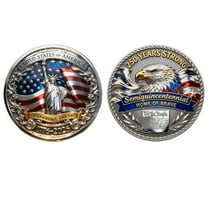 Final Cent Commemorative Keepsake Tribute Decorations, Nostalgic Historical Collectible Keepsake Ornaments, Retro Room Showcase Decoration, 1.6Inches