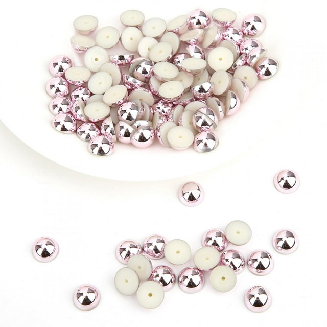 Pearl Beads, Rivet Decoration, Pearl Rivet, Handicraft For Clothes Bags Red,Silver,Purple