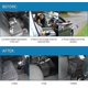 thumbnail image 2 of Cubo de basura para coche, bolsa de basura impermeable a prueba de fugas con tapa, cubo de basura antiséptico plegable, bolsillos de almacenamiento de cubo de basura multiusos, organizador, 2 of 5