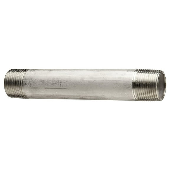 Thrifco Plumbing 9019090 3/8 X 5 Stainless Steel Nipple