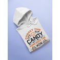 thumbnail image 3 of Forget Candy, Hand Over Treats Hoodie Women -Image by Shutterstock, Female Medium, 3 of 4