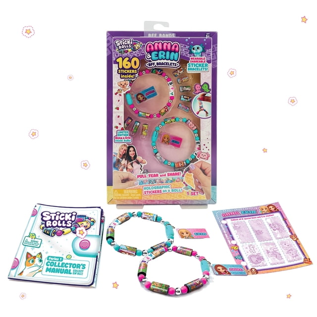 Set de 2 pulseras Sticki Rolls Anna & Erin de Sky Castle