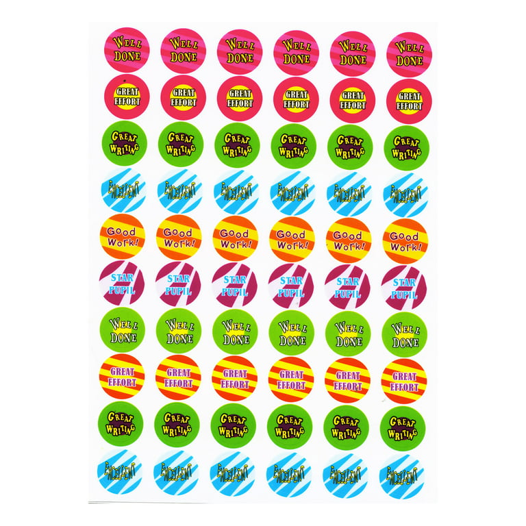 BAZIC Reward Sticker Book 120+ Stickers, Animal Sticker for Kids, 24-Pack