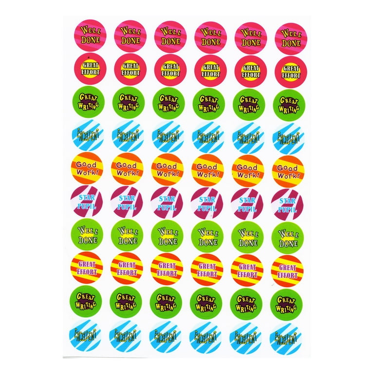 BAZIC Reward Sticker Book 120+ Stickers, Animal Sticker for Kids, 24-Pack