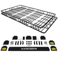 ARKSEN 84" x 50" x 6" PerfectWide Roof Rack Cargo Basket 150 lb. Capacity Fullsize SUV Heavy