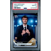 Cooper Flagg 2025 Topps Now Draft 1st Overall Rookie Card #D1 PSA 10 Gem Mint