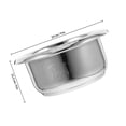 thumbnail image 2 of EXHUMKY 1Pack Functional Rice Cooker Replacement Inner Pot for Electric Rice Cooker Family Use, 2 of 8