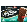 thumbnail image 2 of Chapman's Caramel Saucy Spots Ice Cream Super Sandwich in a Box 12 x 120 ml, 2 of 11