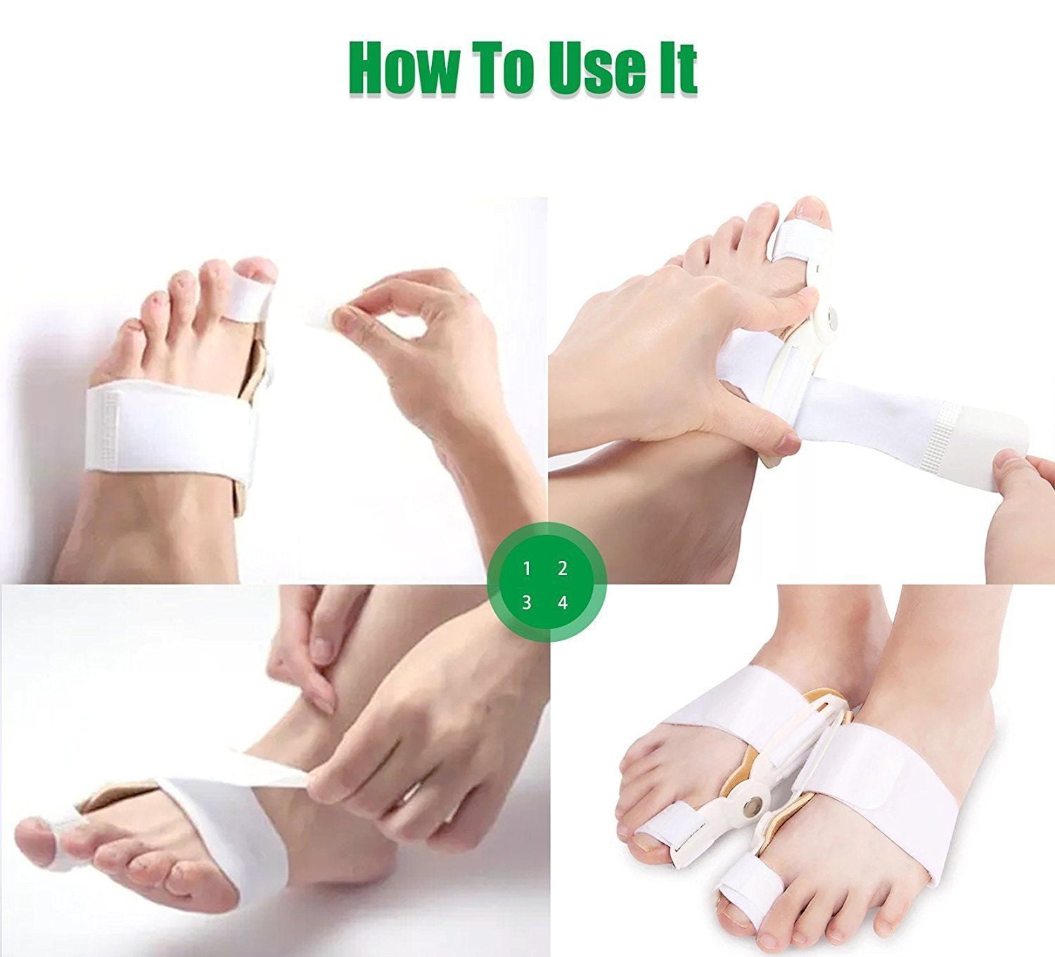 Bunion Corrector and Bunion Relief Pads Foot Bunion Splint Protector (1