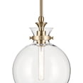 thumbnail image 7 of Kichler 52778CPZCLR Laria 11" Wide Pendant - Bronze, 7 of 7