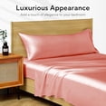 thumbnail image 4 of xianyou-Blush Satin Body Pillow Case, 20x54 Soft Satin Silk Body Pillow Cover for Hair and Skin, Long Pillow Case with Envelope Closure (20x54, Blush), 4 of 4