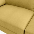 thumbnail image 2 of Pemberly Row 70" Modern Track Arm Tufted Velvet Sofa in Gold, 2 of 8
