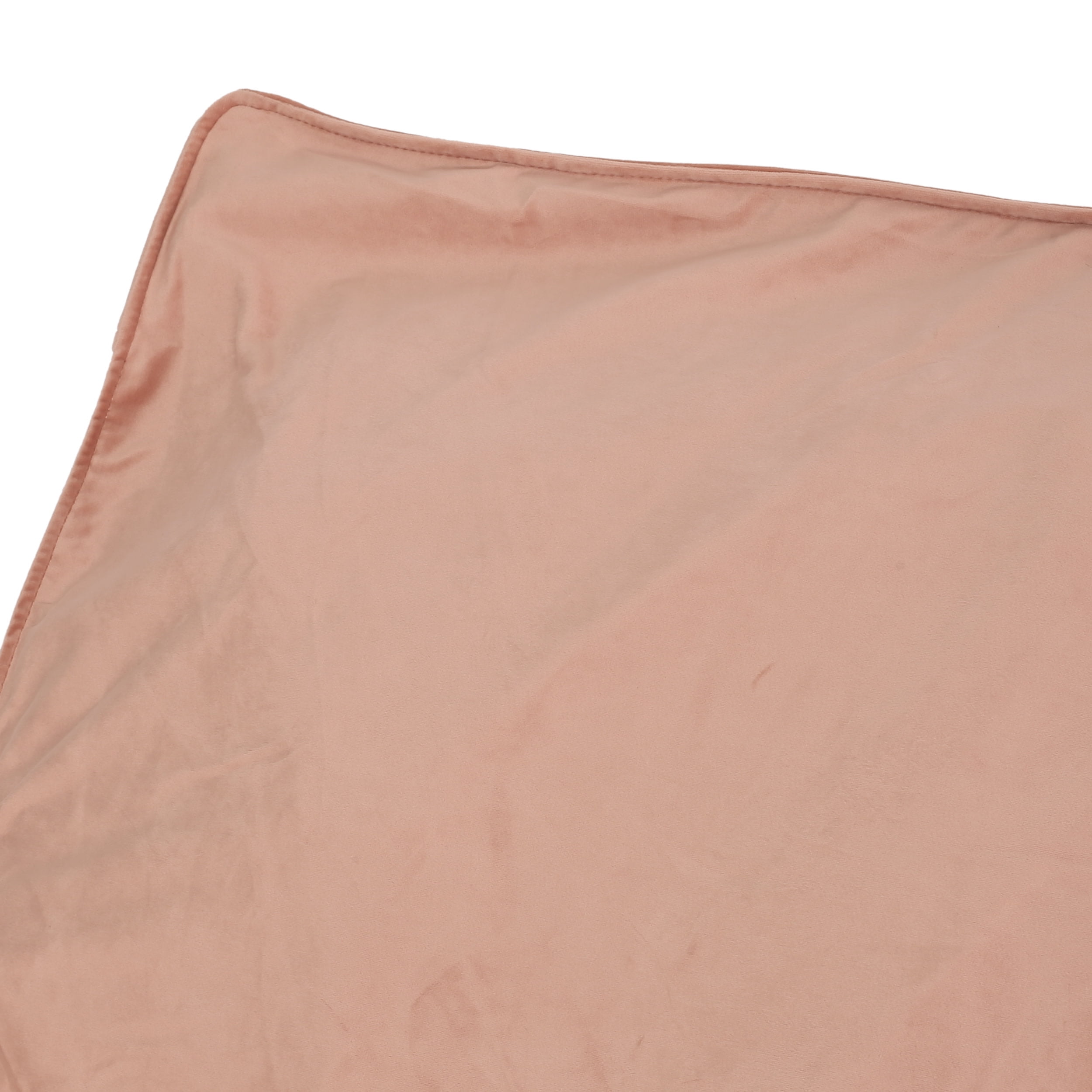 Noble House Pickerel Velveteen Bean Bag Chair, Pink