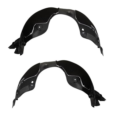 Front Right Inner Fender Liner For 2020 Hyundai Sonata - Black Plastic OE Replacement 86812L0000