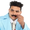 thumbnail image 6 of Men's Small Imperial Synthetic Hair Mustache | Multiple Color Options | HPO, 6 of 7