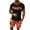 A-Orange, variant on GERsome Men's 2 Piece Tracksuits Sets Quarter Zip Short Sleeve Tops and Shorts Outfits Casual Athletic Jogging Summer Sportswear S-3XL