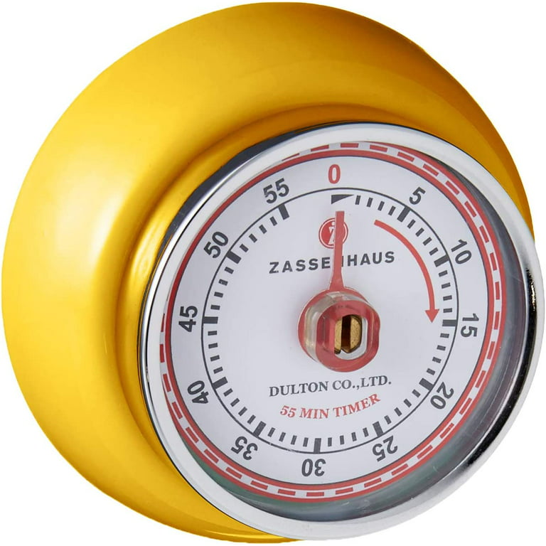 Zassenhaus Kitchen Timer Retro - Yellow